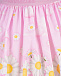 Розовая юбка в горошек Monnalisa | Фото 5
