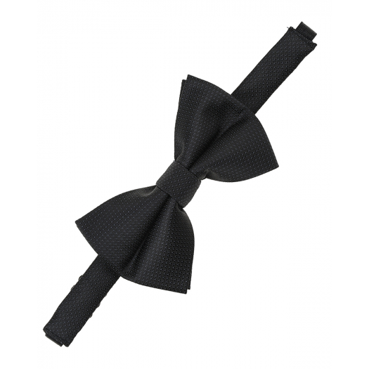 Черный галстук-бабочка Silver Spoon | Фото 1
