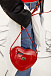 Сумка лакированная в форме сердца с логотипом DG, красная Dolce&Gabbana | Фото 2
