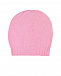 Розовая шапка из шерсти и кашемира со стразами Regina | Фото 2