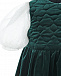 Зеленое бархатное платье Paade Mode | Фото 3