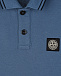 Синяя толстовка-поло с логотипом  | Фото 3
