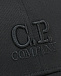 Черная бейсболка с вышитым лого CP Company | Фото 3
