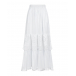 Белая юбка с кружевной отделкой Charo Ruiz | Фото 1