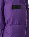 Стеганое двусторонне пальто, фиолетовое Yves Salomon | Фото 17
