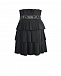 Черная юбка с плиссированными воланами Karl Lagerfeld kids | Фото 2