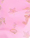 Розовый раздельный купальник с принтом &quot;морские коньки&quot;  | Фото 3