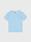 Футболка льняная, голубая