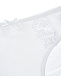 Белые трусы из хлопка со вставками из кружева Story Loris | Фото 3