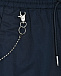 Брюки чинос синие, цепочка на поясе Antony Morato | Фото 3