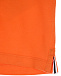 Оранжевая толстовка-поло с логотипом  | Фото 4