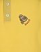Желтая футболка-поло GUCCI | Фото 3
