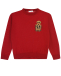 Красный джемпер с нашивкой-гербом Dolce&Gabbana | Фото 1