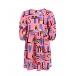 Розовое платье с логотипом Stella McCartney | Фото 1