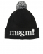 Вязаная шапка с логотипом MSGM | Фото 1