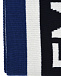 Синий шарф из шерсти, 140х20 см Emporio Armani | Фото 3