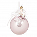 Шар на ёлку &quot;Девочка на шаре&quot; 8,5 см, белый/розовый, 2 вида, цена за 1 шт. Weiste | Фото 2