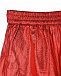 Красные шорты с эффектом металлик Monnalisa | Фото 3