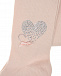 Розовые колготки с сердечком из стразов Story Loris | Фото 2