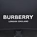 Черная сумка с пеленальным ковриком 40х30х16 см Burberry | Фото 6