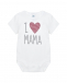 Боди надпись I Love Mama Sanetta | Фото 1