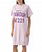Сиреневое платье с фиолетовым лого 5 Preview | Фото 5