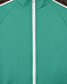 Зеленая спортивная куртка с брендированными лампасами Fendi | Фото 3