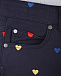 Slim fit джинсы с вышивкой Stella McCartney | Фото 3