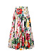 Многоярусная юбка-макси Dolce&Gabbana | Фото 2