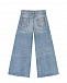 Широкие синие джинсы с разрезами No. 21 | Фото 2