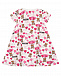Трикотажное платье с принтом &quot;медвежата&quot; Moschino | Фото 2