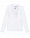 Белая рубашка из трикотажа с оборками Aletta | Фото 2