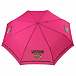 Зонт цвета фуксии с фигурной ручкой, 30 см Moschino | Фото 3
