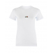 Белая футболка с цветочной вышивкой MSGM | Фото 1