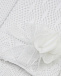 Белые перчатки с кружевной отделкой Aletta | Фото 3