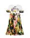 Платье с оборками на рукавах Dolce&Gabbana | Фото 1
