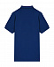 Синяя футболка-поло с черным кантом CP Company | Фото 3