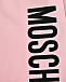 Спортивные брюки с вертикальным лого, розовые Moschino | Фото 3