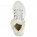 Белые высокие кроссовки из натуральной кожи Florens | Фото 5