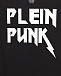 Черная футболка с принтом plein punk Philipp Plein | Фото 4