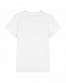 Белая футболка с принтом &quot;toy&quot; Moschino | Фото 2