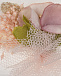 Белая повязка с розовой цветочной аппликацией Amaya | Фото 3
