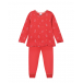 Красная пижама с принтом &quot;совы&quot; Sanetta | Фото 1