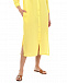 Желтое платье-рубашка 120% Lino | Фото 7