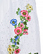 Белое платье с цветочной вышивкой Vivetta | Фото 7