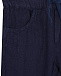 Синие брюки из хлопка и льна IL Gufo | Фото 3