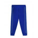 Ярко-синие спортивные брюки с лампасами Emporio Armani | Фото 1