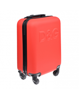 Красный чемодан с логотипом 30х20х43 см Dolce&Gabbana Красный, арт. EM0098 AN883 80303 | Фото 2