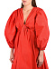 Красное платье с декольте MSGM | Фото 8