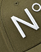 Бейсболка цвета хаки с вышитым лого No. 21 | Фото 3